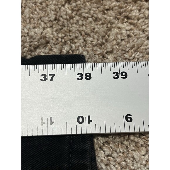 Levi’s 550 Relaxed Fit Tapered Jeans Size 14 MIS S 30x28 Black Denim MADE IN USA - Picture 6 of 10